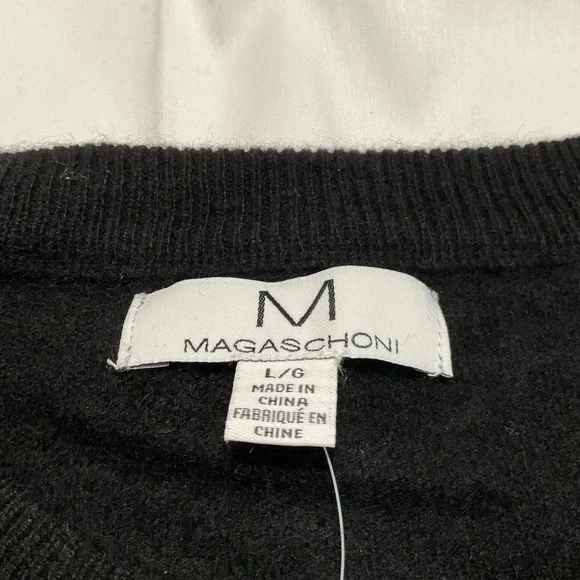 Magaschoni Black Crewneck Sweater - Picture 3 of 6
